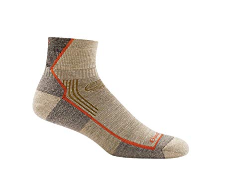 Darn Tough Men's Hiker 1/4 Sock Cushion (Style 1905/1959) Merino Wool - 6 Pack Special