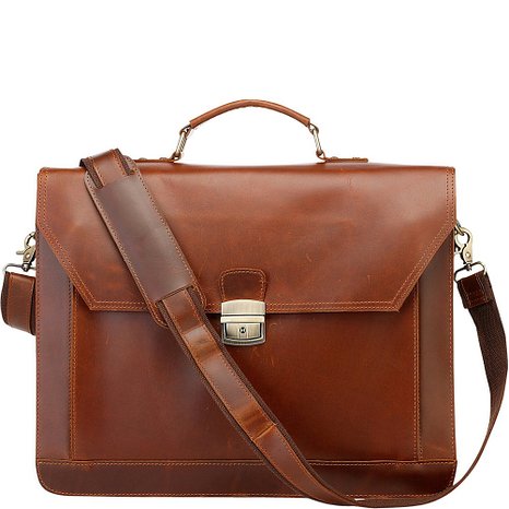 Professional Full Grain Leather Briefcase