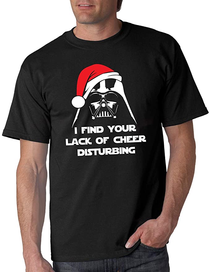 Darth Vader Christmas Shirt I Find Your Lack of Cheer Disturbing Funny