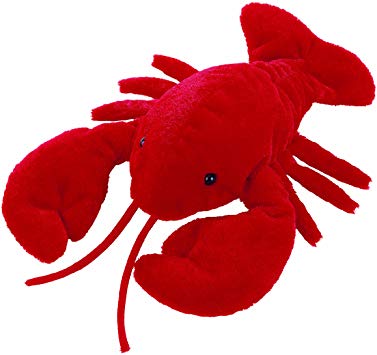 Mary Meyer Flip Flop Stuffed Animal Soft Toy, Larry Lobster, 12-Inches