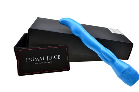Prostate Massager From Primal Juice Perfect Anal Stimulator for Men 100 Silicone Waterproof and Hypo-Allergenic A Multi-Speed Vibrating Personal Wand in Blue Improve P-Spot Health Today
