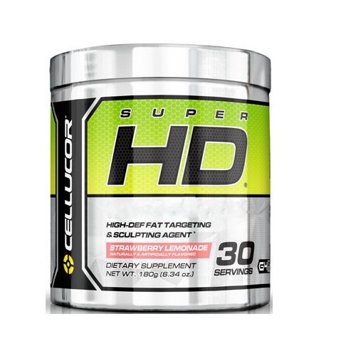 Cellucor Super HD Dietary Supplement, Strawberry Lemonade, 180 Gram