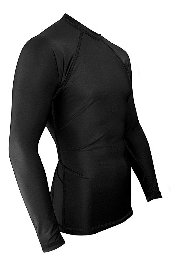 Rash Guards for Men - UV 50 Sun Protection Swim Shirts Long Sleeve