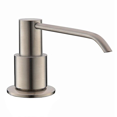 Cyber Monday Dishwashing Stainless Steel Kitchen Liquid Soap Dispenser,Brushed Nickel