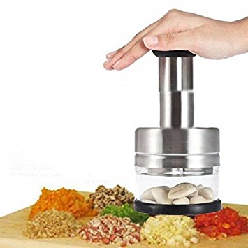 EchoAcc Multifunction Stainless Steel Chopper, Hit Spice Chopper Creative Kitchen Cutter Tools, for Onion, Garlic and Vegetables
