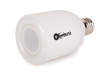 Sunburst Multi Color LED Light Bulb With Bluetooth Speaker