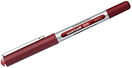 uni-Ball 148021 0.2 mm Eye Micro Rollerball Pen - Red