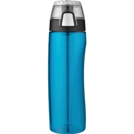 Thermos 24 Ounce Tritan Hydration Bottle with Meter, Teal