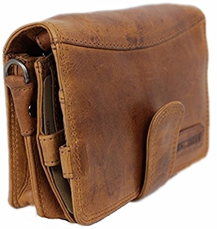 Hill Burry Travel Wallet For Men Women Organizer Purse Wrist Bag Genuine Leather Handmade Vintage With Coin Phone Pocket Cairo