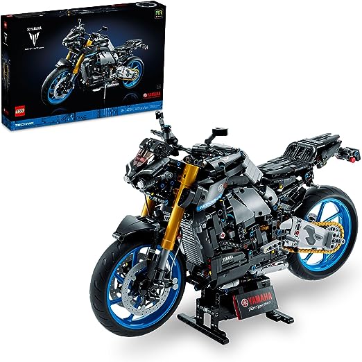 LEGO Technic Yamaha MT-10 SP 42159 Advanced Building Set for Adults, This Iconic Motorcycle Model for Build and Display Makes a Great Gift for Fans of Yamaha Vehicles or Motorcycle Collectibles