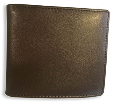 Genuine Leather Wallet - For Men, RFID Blocking, Bifold, Gift Box - 4 Colors Brown, Black