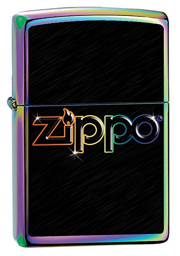 Zippo Lighter: Rainbow Zippo Logo - Spectrum 79713