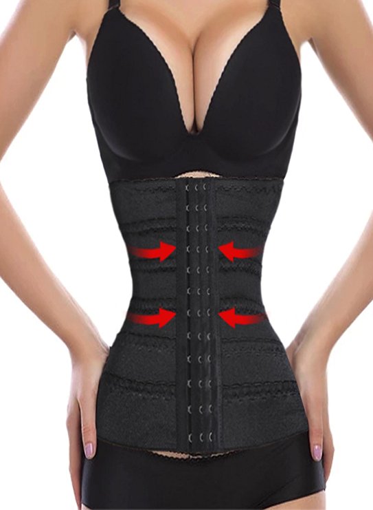 Bafully Corset for Weight Loss Body Shaper Fat Burner Tummy Workout Waist Trainer