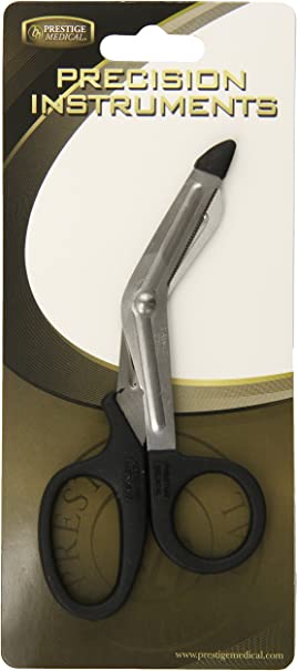Prestige 5.5 inch Nurses Utility Scissors with Black Handles
