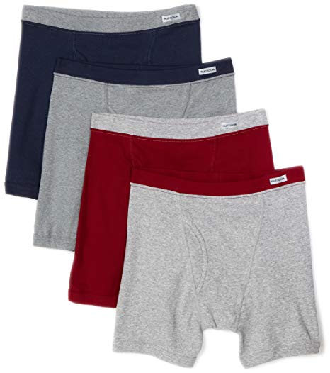 Fruit Of The Loom Men's  Boxer Briefs(Pack of 4)