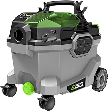 EGO WDV0900 9 Gallon 110 CFM 56-Volt Lithium-ion Cordless Wet/Dry Vacuum with Multiple Power Mode and Remote Control Included, Battery and Charger Not Included