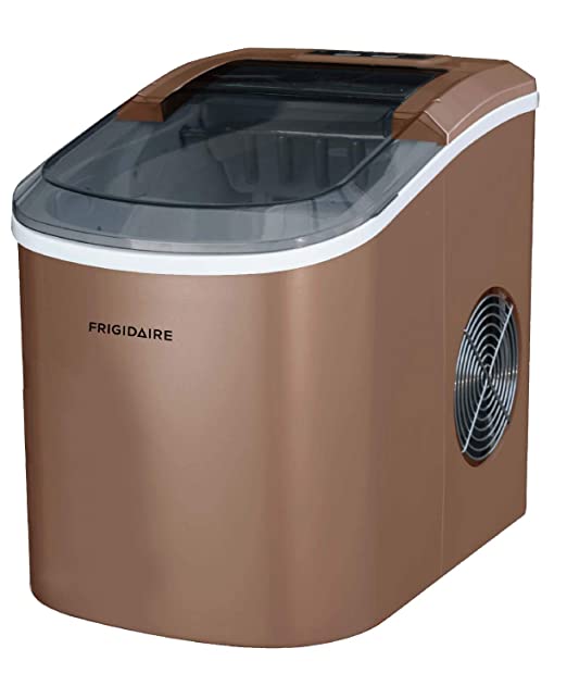 Frigidaire Ice Maker EFIC206-TG-copper, Fast Making ice, Produce up to 26lbs/12 kg