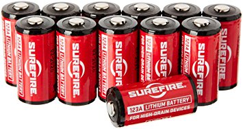 Surefire Battery 123A 3 Volt Lithium Batteries