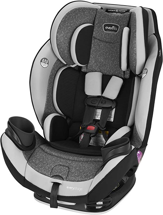 Evenflo EveryStage DLX All-In-One Car Seat, Latitude