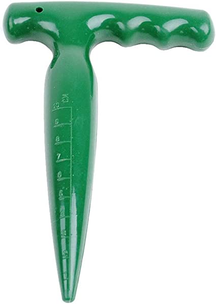 Teensery Plastic Garden Hole Punch Planting Weeding Transplanting Seedling Garden Tool