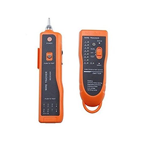 Exotic Life Ethernet LAN Network Cable Telephone Phone Cable Tester RJ11 RJ45 Toner Wire Tracker Tracking System & Tester