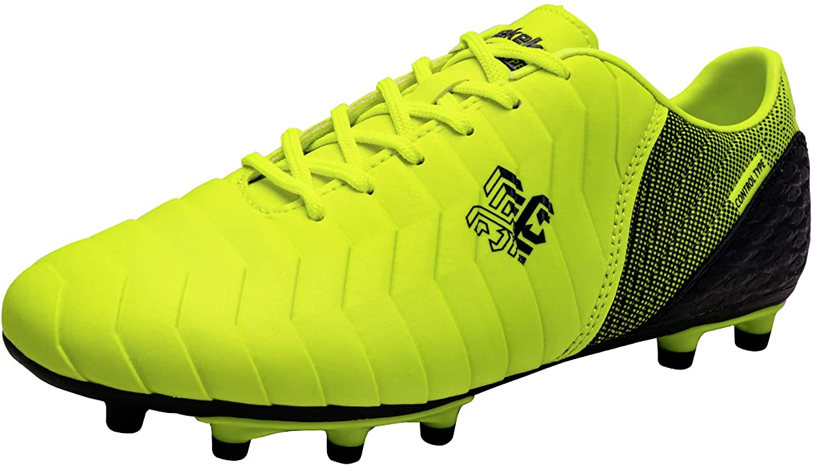 Saekeke Soccer Shoes Kids Boys FG Cleats/TF Professional Training Girls Football Shoes
