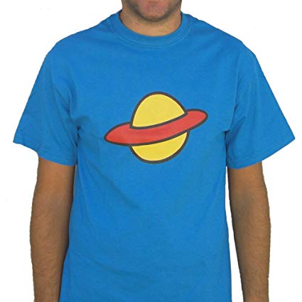 MyPartyShirt Chuckie Finster T-Shirt Costume Saturn Rugrats Cartoon Cosplay Mens Womens