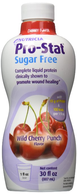 Pro-Stat Sugar Free, Wild Cherry Punch, 30 fl oz