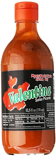 Ao Brds Valentina Salsa Picante Extra Hot Sauce, 12.5 Fl Oz