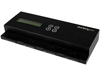 StarTech.com Standalone 1:3 SATA 2.5/3.5" Hard Drive Duplicator Eraser w/ Daisy Chain & HDD/SSD Sanitizer