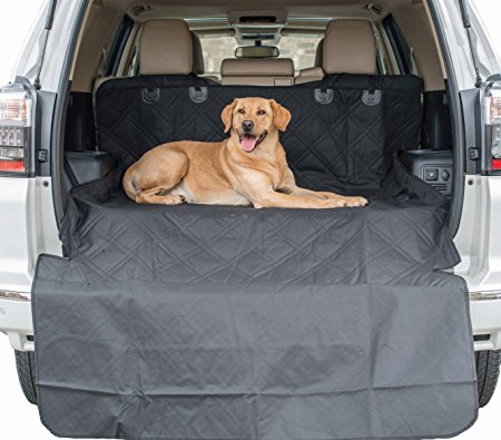 Premium Cargo Liner for Dogs Car and SUV Cover for Pets Waterproof Material Easy Clean Non Slip Backing Black by Gifted Pets