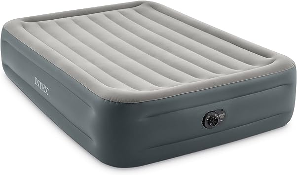 Intex 64126 Essential Rest Cama de Aire para Dos Personas, Peso Máximo Soportado 272&nbsp;kg, 152 x 203 x 46 cm