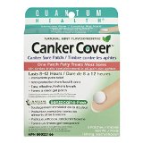 Quantum Health Canker Cover Oral Canker Sore Patch Mint Flavor 150mg  6-Count Box