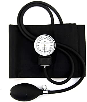 Professional Aneroid Sphygmomanometer Cuff Blood Pressure Monitor with Zipper Bag