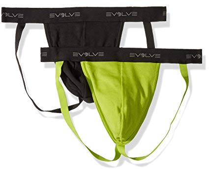2(X)IST Evolve Men's Cotton Comfort Jock Strap Underwear Multipack