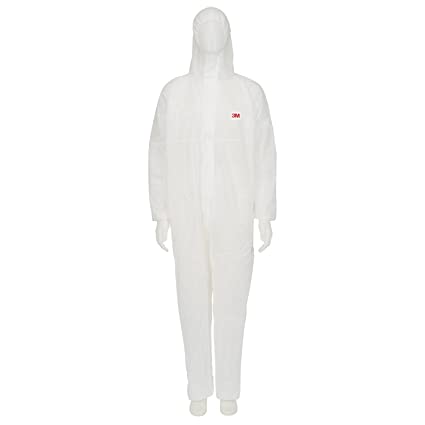 3M Coverall, White, 4500-W-2XL