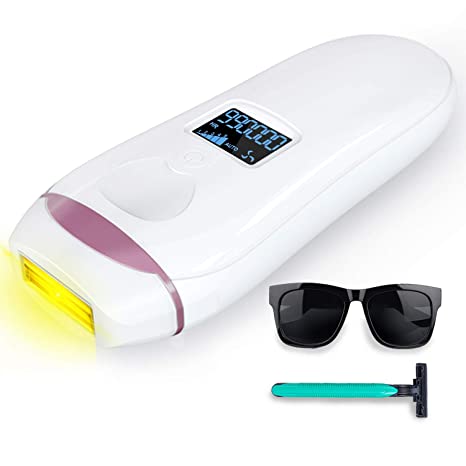 IPL Hair Removal, 990,000 Flashes Laser Hair Removal for Women, Home Use Permanent Painless Hair Remover for Whole Body, Purple