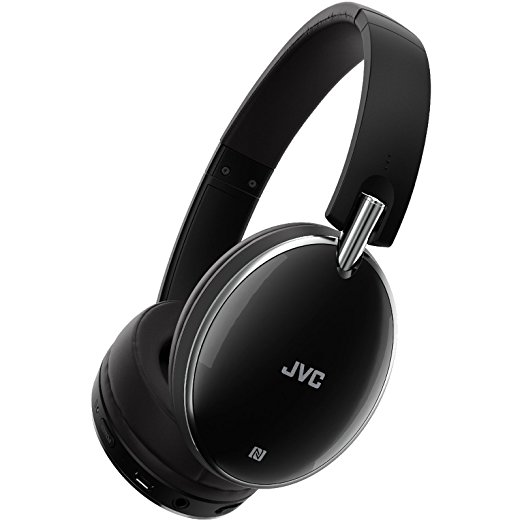 JVC HA-S90BN Noise Cancelling On-Ear Bluetooth Headphones (Black)