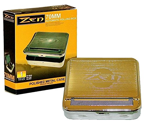 Zen 70mm Metallic Box Automatic Cigarette Rolling Paper Machine Roller