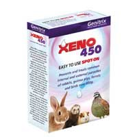 Xeno 450 spot-on for Rabbits, Ferrets and Guinea pigs, box of 6