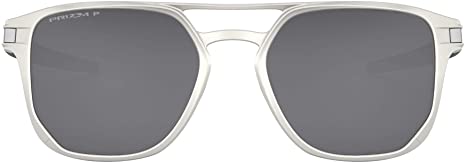 Oakley Men's Oo4128 Latch Alpha Metal Round Sunglasses