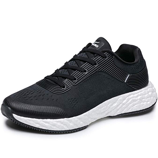ONEMIX Lightweight Athletic Running Shoes Men Sports Cushioning Sneakers for Training