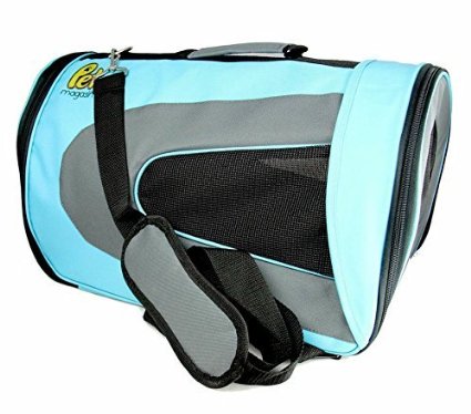 Soft Sided Dog Carrier [Airline-Approved]- Pet Travel Portable Bag Home for Dogs, Cats and Puppies