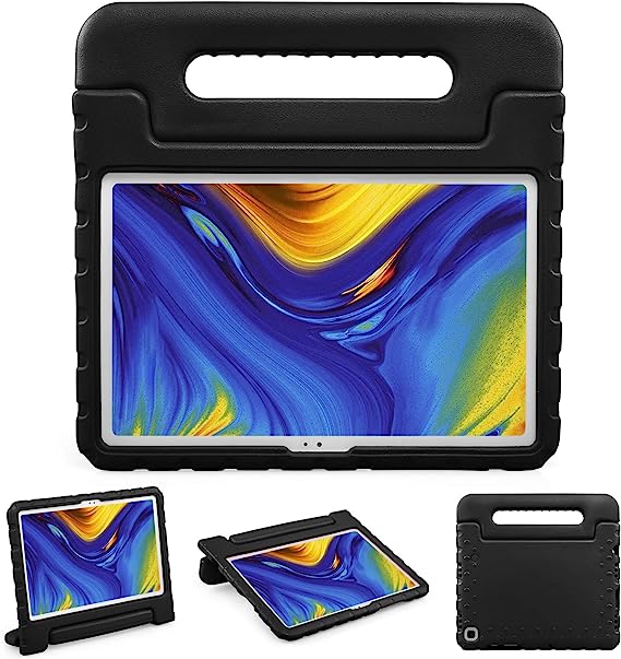 NEWSTYLE Kids Case for Samsung Galaxy Tab A7 10.4 2020 T500 T505, Shockproof Light Weight Protection Handle Stand Kids Case for Samsung Galaxy Tab Tab A7 10.4 Inch 2020 Model (Black)