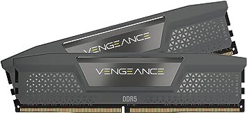 CORSAIR Vengeance DDR5 RAM 64GB (2x32GB) 6000MHz CL30 AMD Expo iCUE Compatible Computer Memory - Gray (CMK64GX5M2B6000Z30)