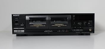 Sony TC-WR465 2 Deck Tape Stereo Cassette Dual Deck Player