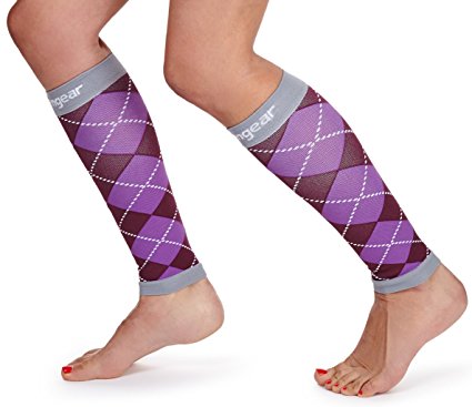 Calf Compression Sleeve by Camden Gear - Helps Shin Splints. Leg Socks for Men and Women