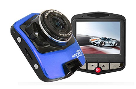 (Blue) Dash Cam GT300 Mini Car DVR Camera Full HD 1080P Parking Recorder Video Registrator Night Vision Black Box Carcam DVRs