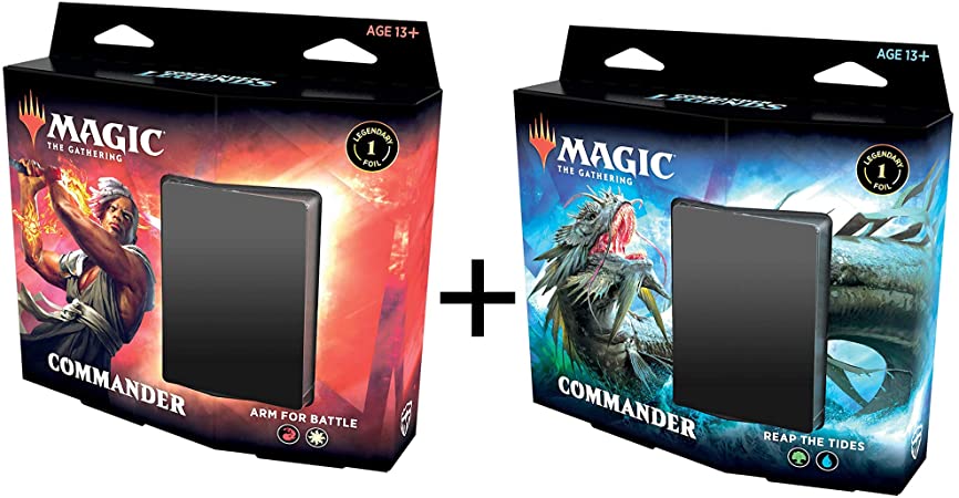 MTG Magic The Gathering Commander Legends Both Decks!