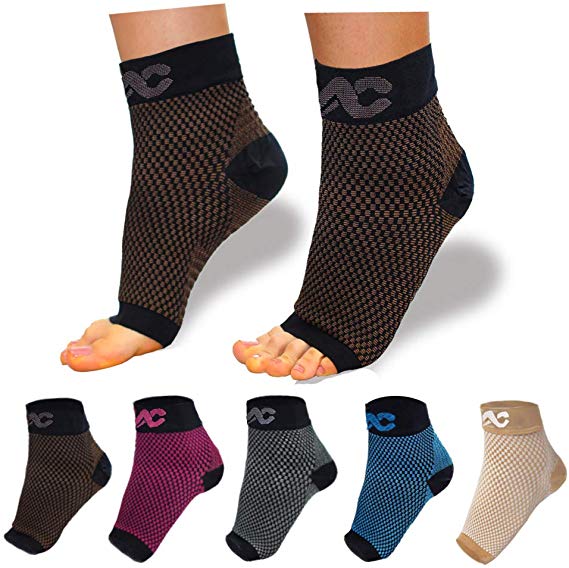 Plantar Fasciitis Socks with Arch Support for Men & Women - Best Compression Socks Foot Sleeve for Aching Feet & Heel Pain Relief